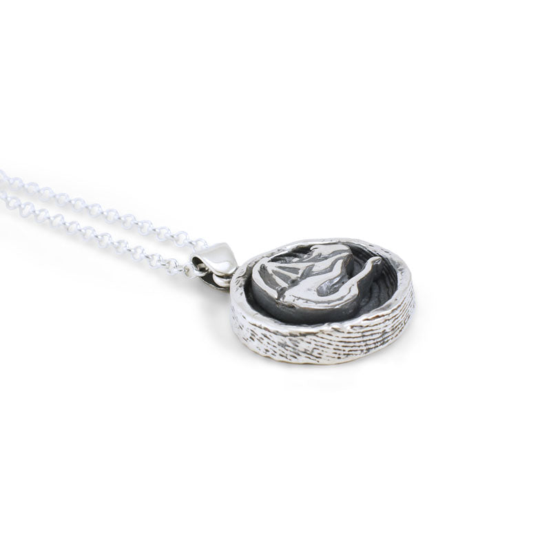 Dragon in Cave Pendant