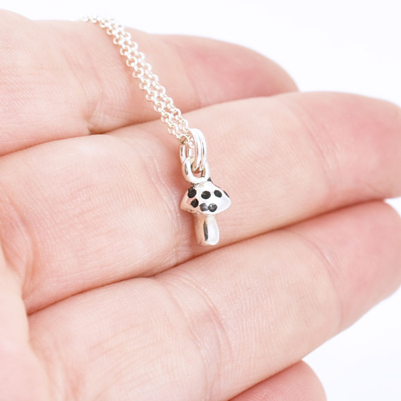 Spotty Mushroom Pendant