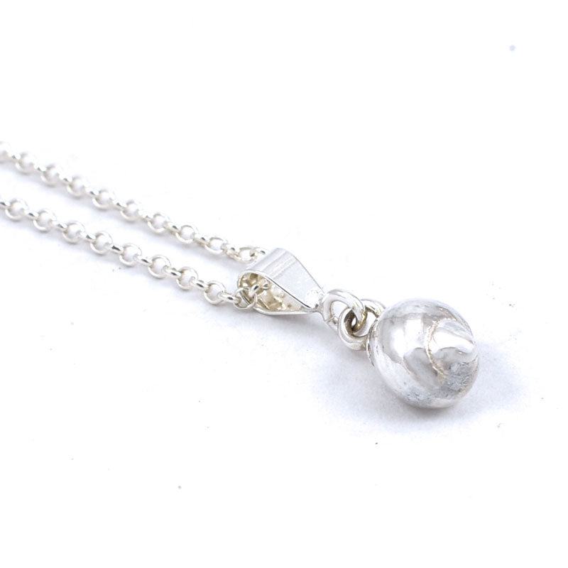 Tiny Periwinkle Seashell Necklace