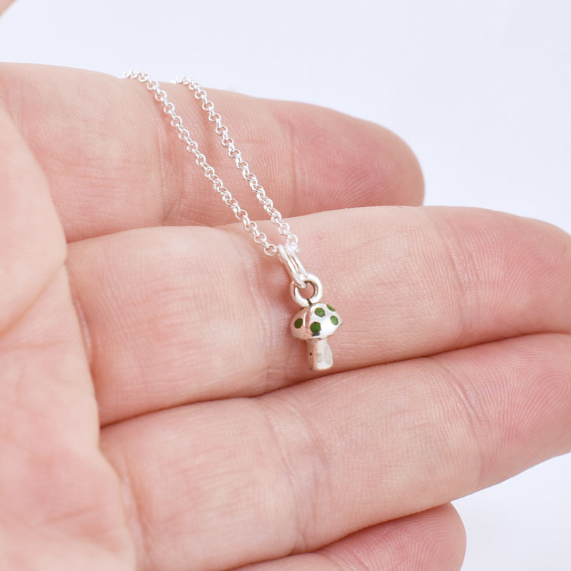 Spotty Mushroom Pendant