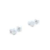 Mushroom Stud Earrings - Sterling Silver Toadstool Post Earrings