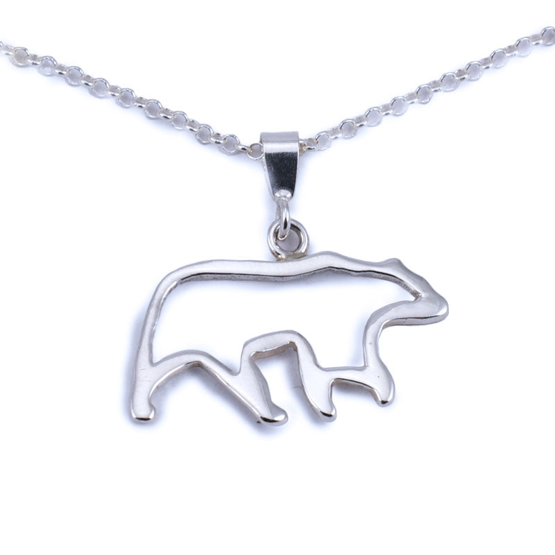 Vega Bear Outline Necklace